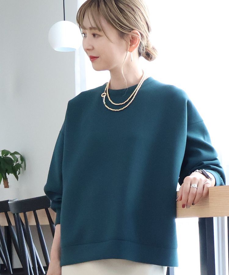 AMERICAN HOLIC「サイドスリットポンチプルオーバー」|スウェット・ジャージ|Green