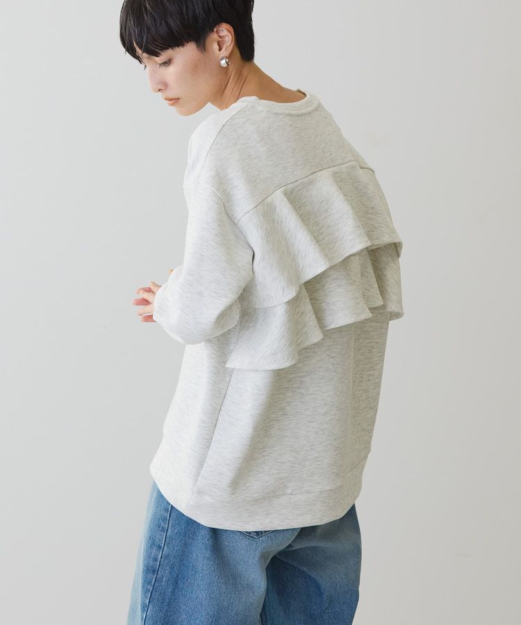 AMERICAN HOLIC「【WEB限定】バックフリルポンチプルオーバー」|スウェット・ジャージ|