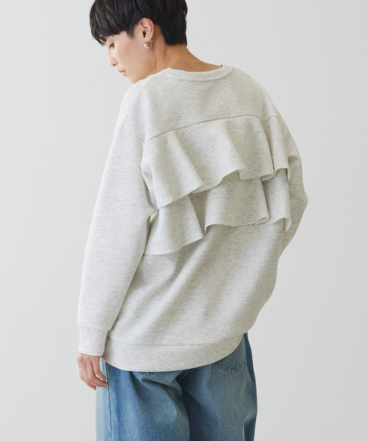 AMERICAN HOLIC「【WEB限定】バックフリルポンチプルオーバー」|スウェット・ジャージ|