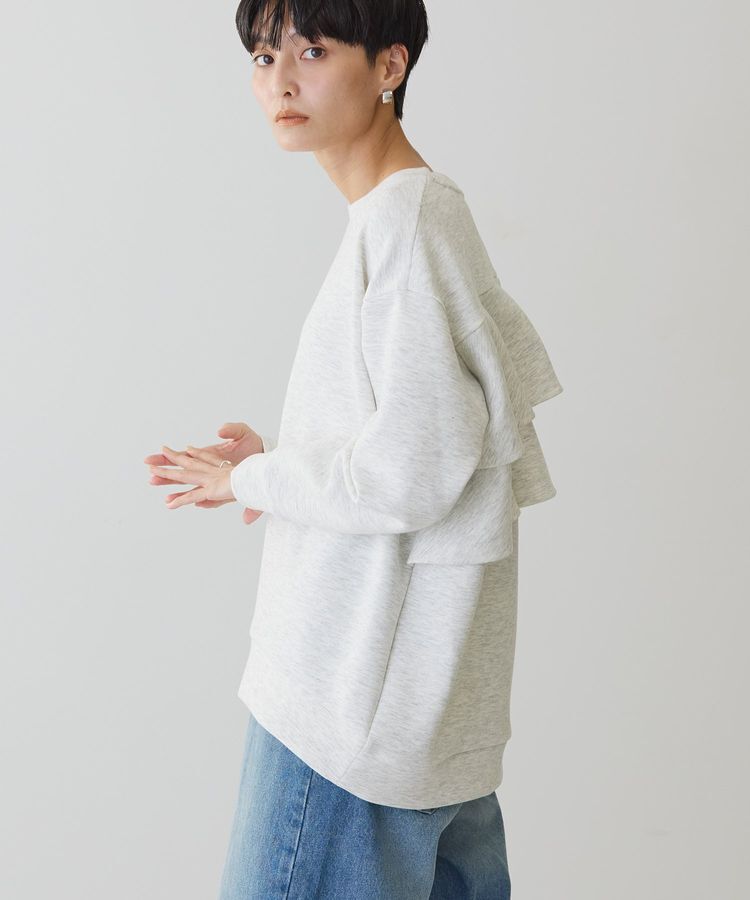 AMERICAN HOLIC「【WEB限定】バックフリルポンチプルオーバー」|スウェット・ジャージ|