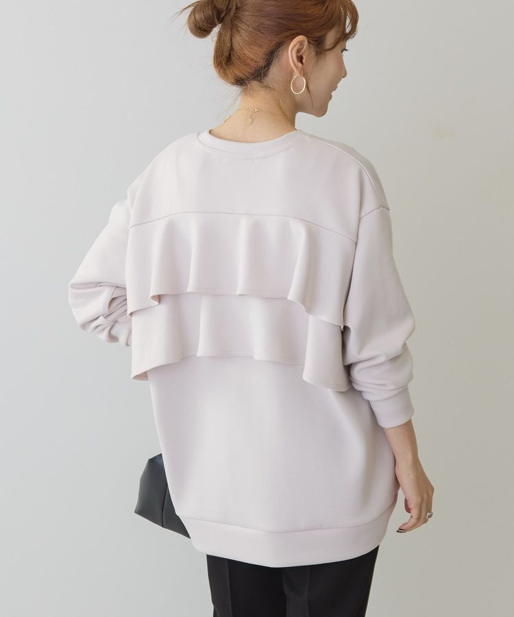 AMERICAN HOLIC「【WEB限定】バックフリルポンチプルオーバー」|スウェット・ジャージ|