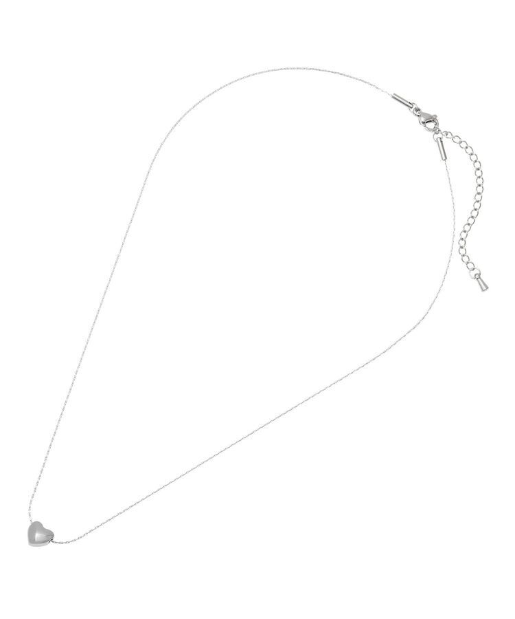 AMERICAN HOLIC「ステンレス シンプルハートネックレス」|ネックレス|
