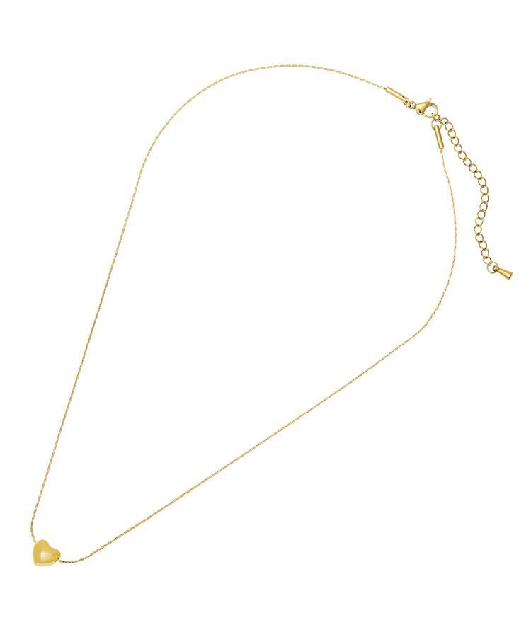 AMERICAN HOLIC「ステンレス シンプルハートネックレス」|ネックレス|