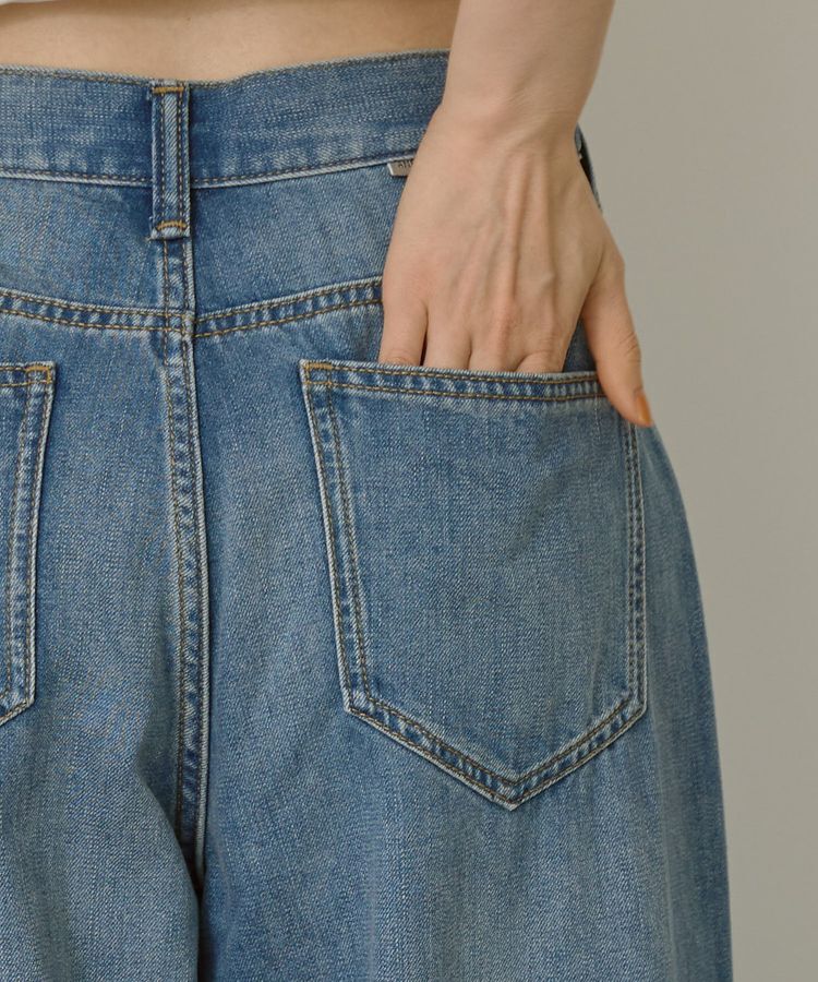 AMERICAN HOLIC「接触冷感 ワイドデニム」|デニム|