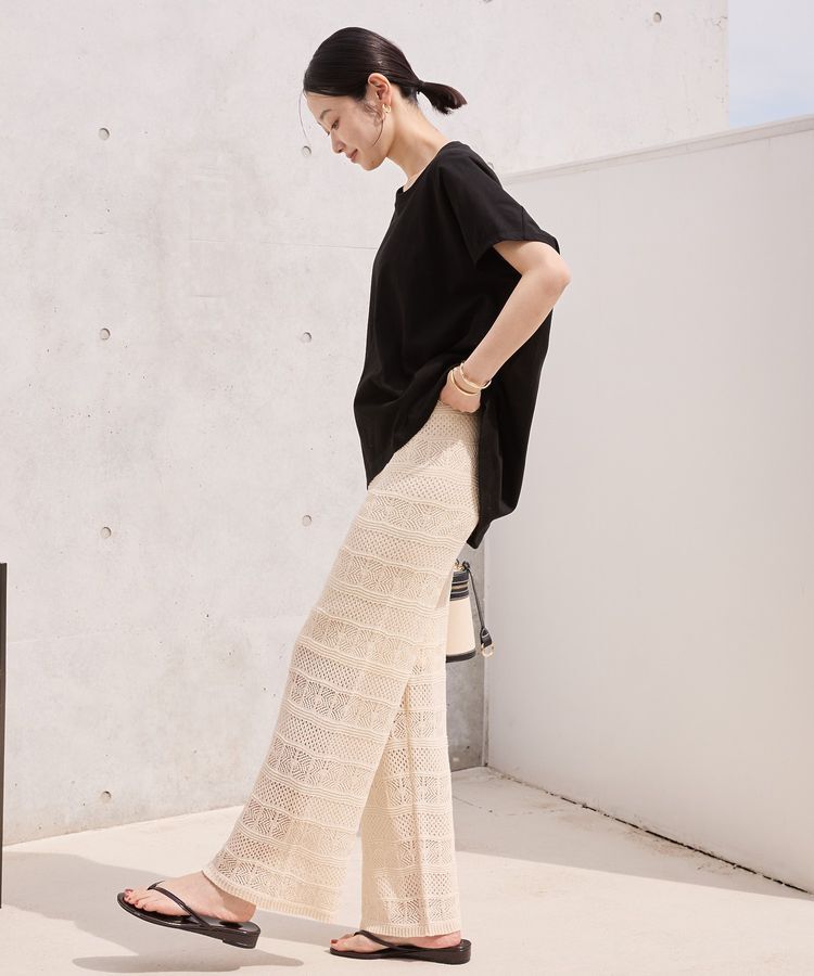 AMERICAN HOLIC「フレンチスリーブ後切替プルオーバー」|Tシャツ・カットソー|