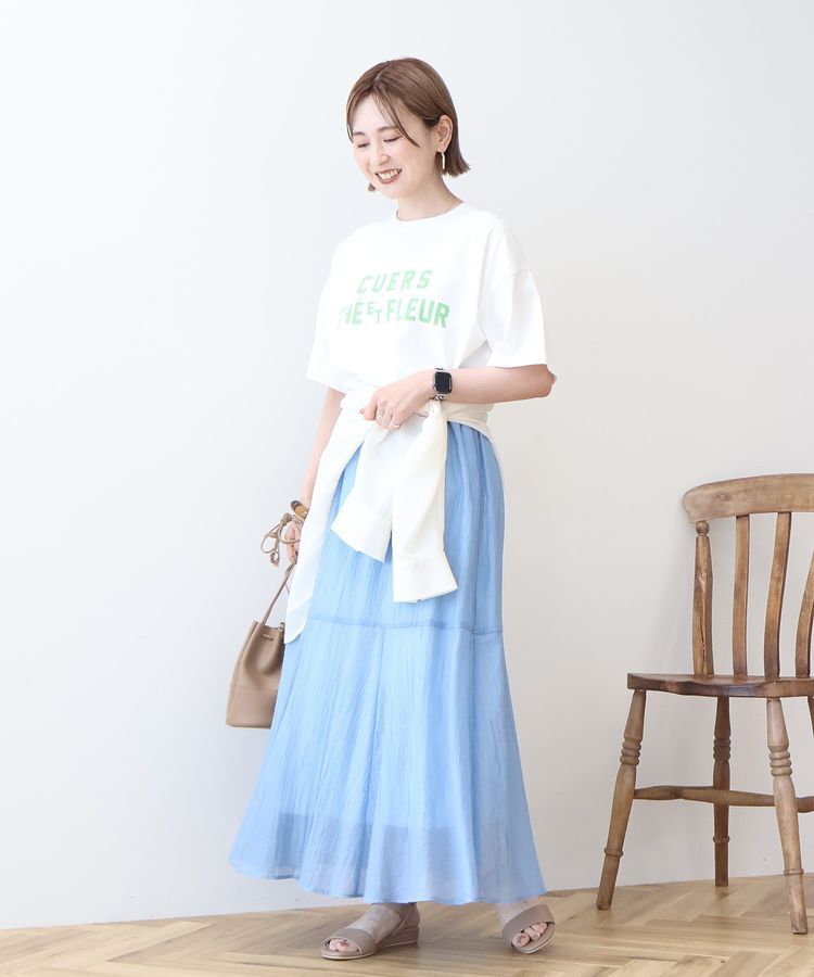 AMERICAN HOLIC「デザインカレッジロゴプリントTシャツ」|Tシャツ・カットソー|