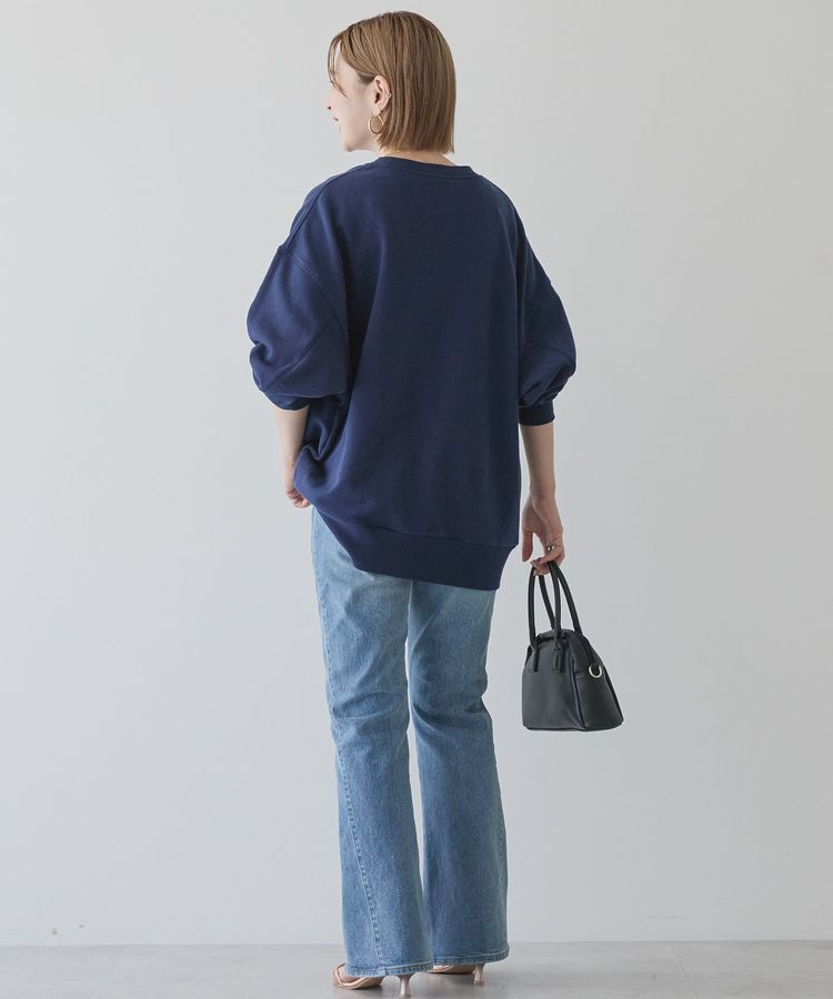 AMERICAN HOLIC「カレッジロゴクラックプリント裏毛プルオーバー」|スウェット・ジャージ|