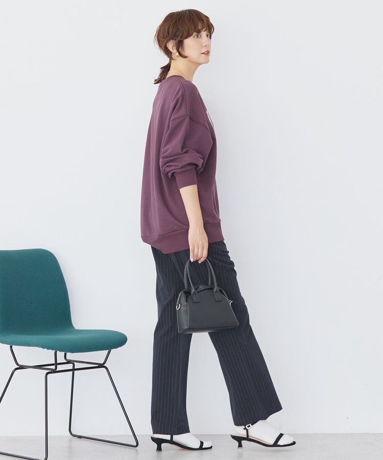 AMERICAN HOLIC「カレッジロゴクラックプリント裏毛プルオーバー」|スウェット・ジャージ|