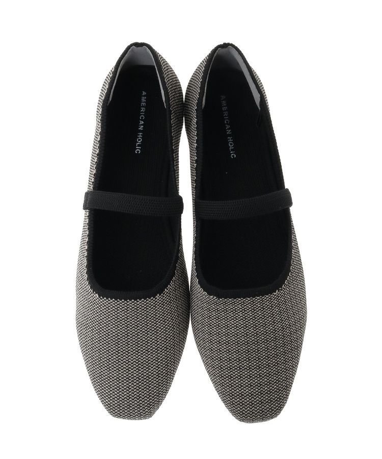 AMERICAN HOLIC「ニットメリージェーンパンプス」|パンプス|