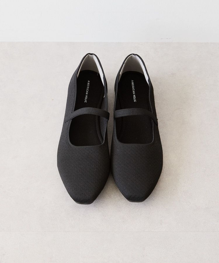 AMERICAN HOLIC「ニットメリージェーンパンプス」|パンプス|