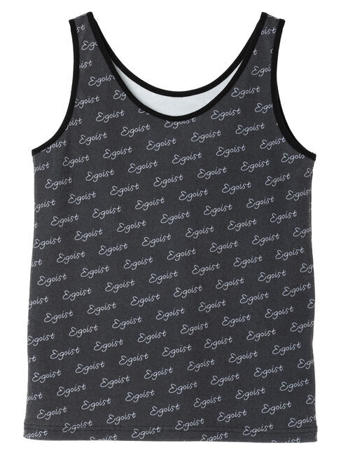 Green Parks「EGOIST　ロゴタンクトップ」|インナー|Charcoal Gray