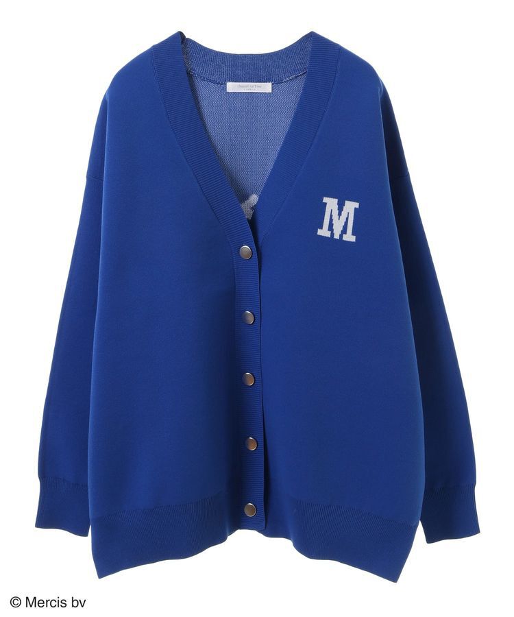 Green Parks「Miffy/フェイスジャガードニットカーディガン」|カーディガン|Blue