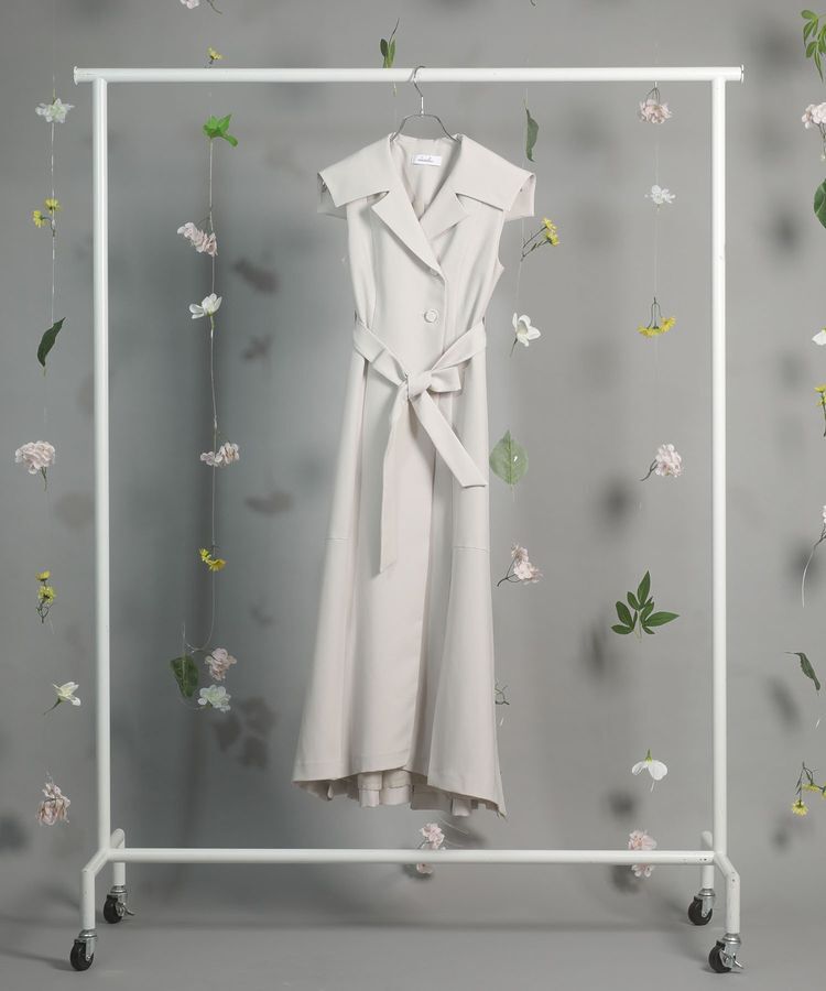 Green Parks「dazzlin トレンチ風ワンピース」|ワンピース|