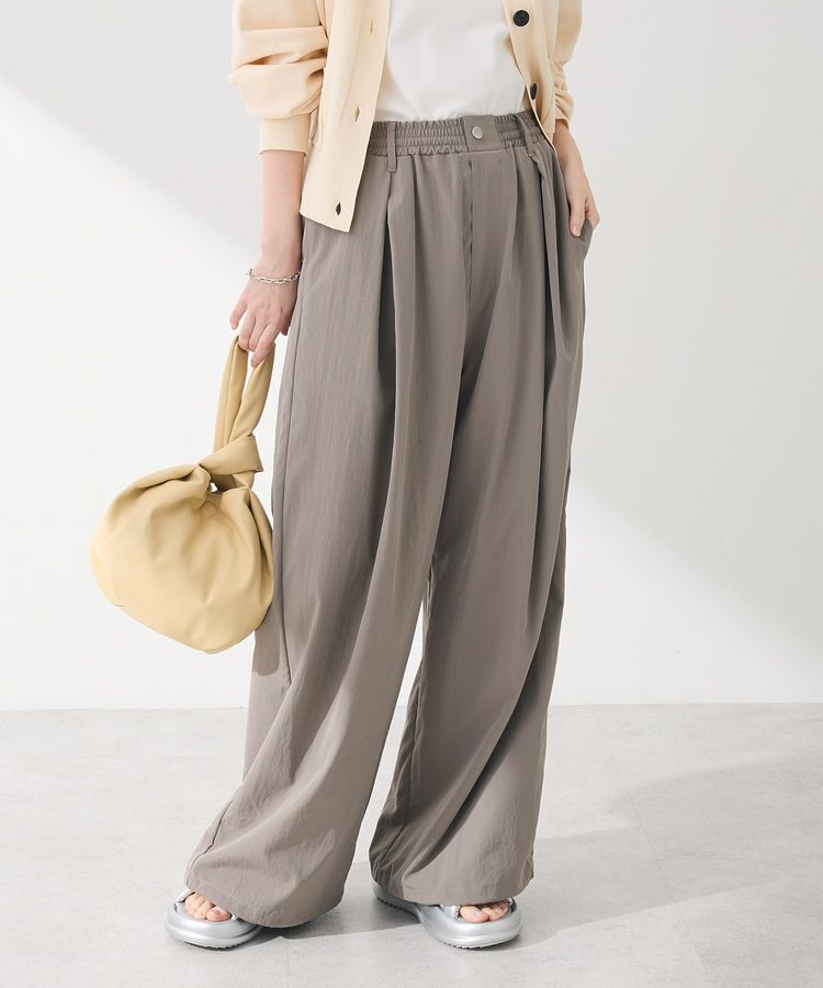 Green Parks「・SUGAR SPOON カーブタックパンツ」|その他|Gray Beige