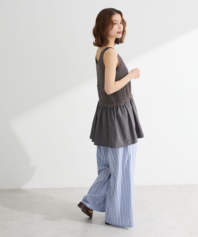 Green Parks「・SUGAR SPOON クロシェキリカエチュニック」|チュニック|