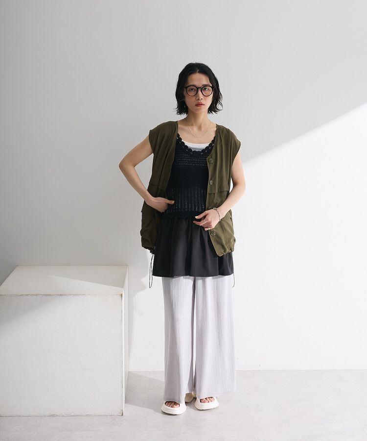 Green Parks「・SUGAR SPOON クロシェキリカエチュニック」|チュニック|