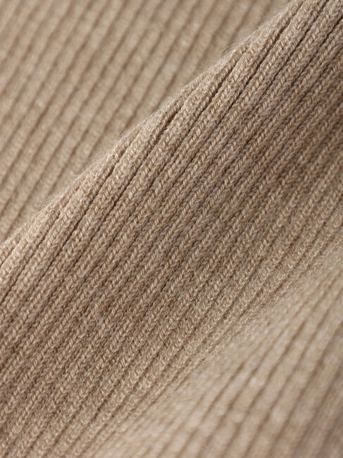 YECCA VECCA「クルーネックリブ編みニット」|ニット・セーター|