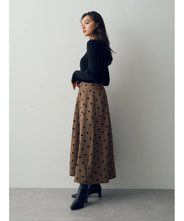 YECCA VECCA「クルーネックリブ編みニット」|ニット・セーター|