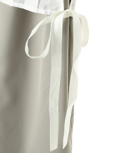 YECCA VECCA「レイヤード風シャツワンピース」|ワンピース|