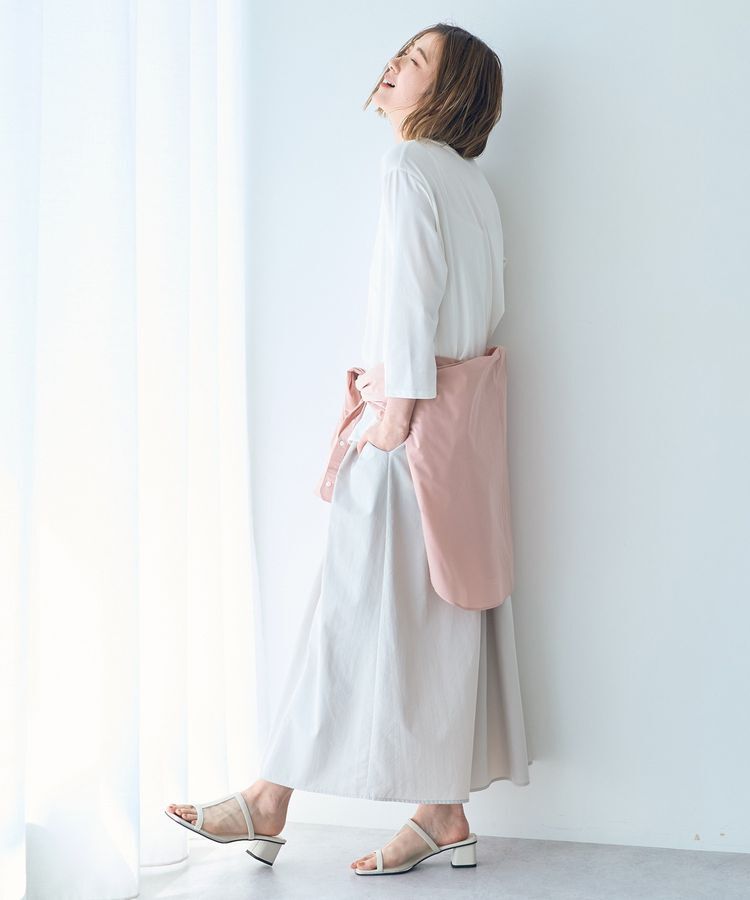 Editt by YECCA VECCA「タックボリュームロングスカート」|フレア|