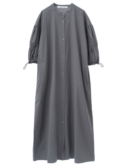 GARAGE OF GOOD CLOTHING「袖ギャザードロストシャツワンピース」|ワンピース|