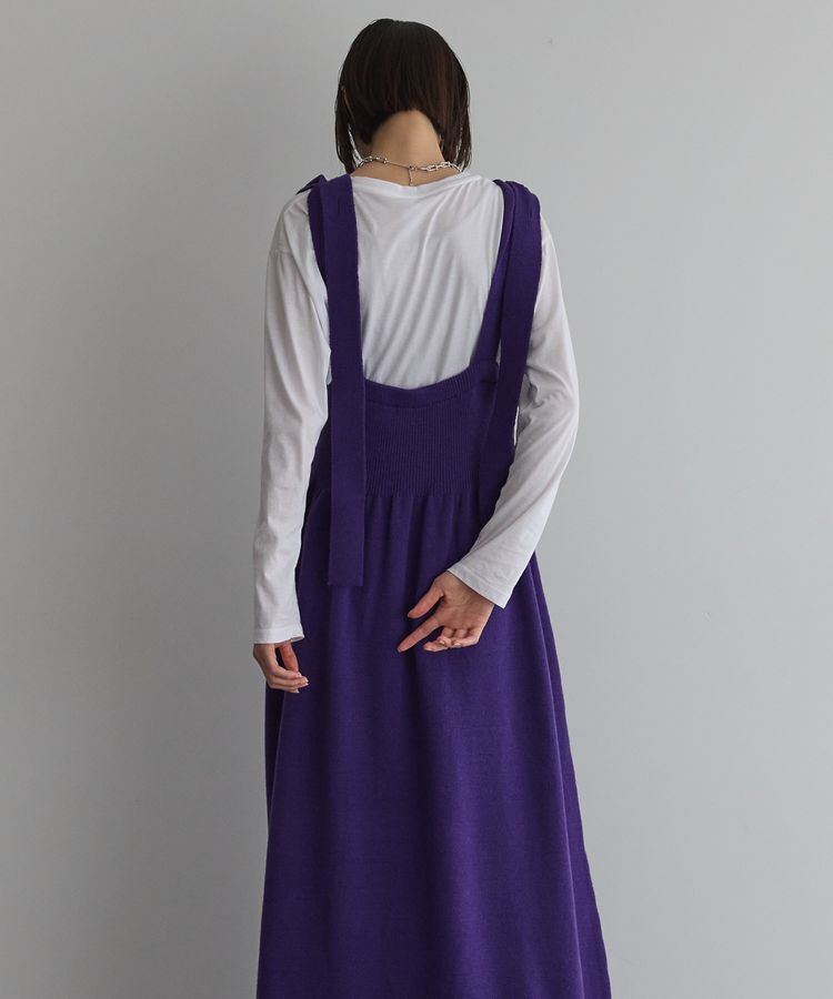 GARAGE OF GOOD CLOTHING「リブウエストジャンパースカート」|オールインワン|