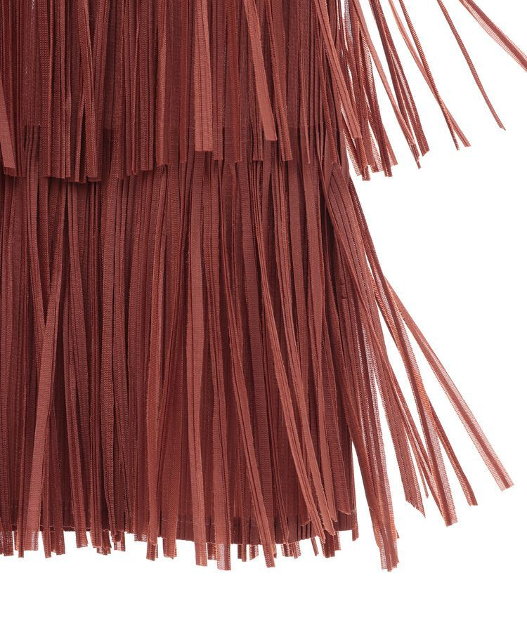 GARAGE OF GOOD CLOTHING「フリンジプリーツスカート」|スカート|