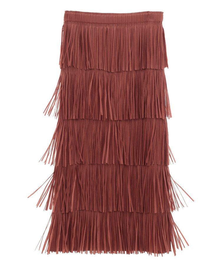 GARAGE OF GOOD CLOTHING「フリンジプリーツスカート」|スカート|