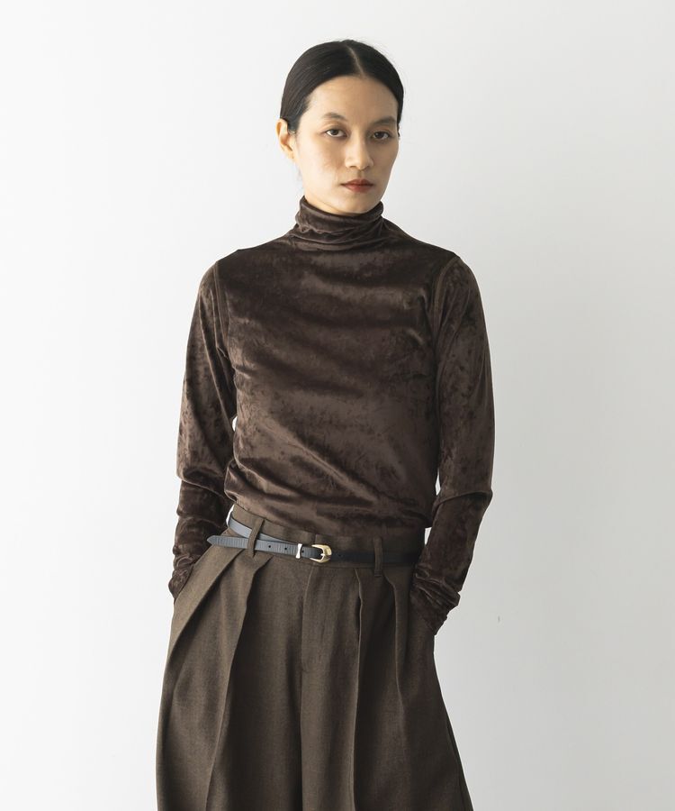 GARAGE OF GOOD CLOTHING「ベロアハイネックプルオーバー」|Tシャツ・カットソー|