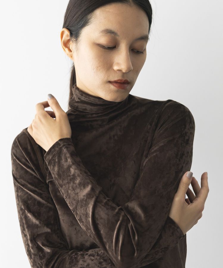 GARAGE OF GOOD CLOTHING「ベロアハイネックプルオーバー」|Tシャツ・カットソー|