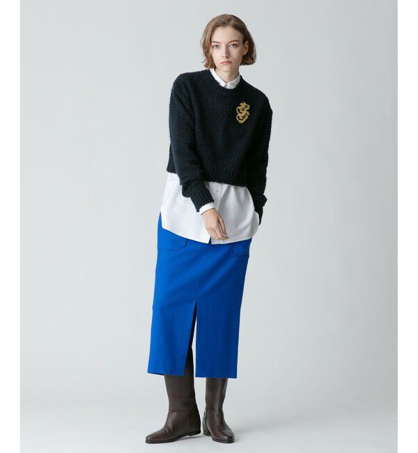 allureville「ウールブークレクロップドプルオーバー」|その他|