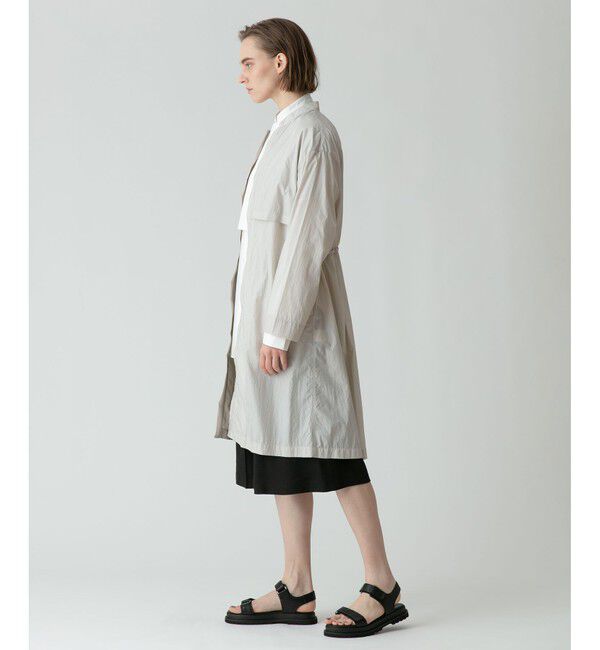 allureville「ライトナイロンロングブルゾン」|ブルゾン・スタジャン|