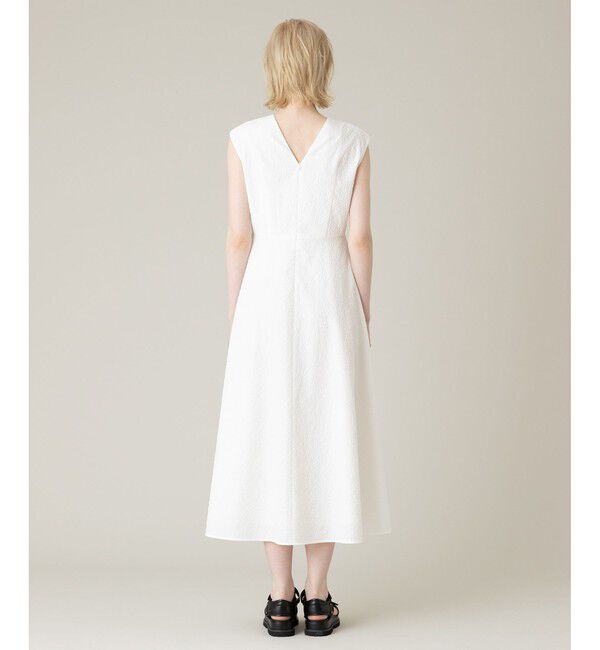 LOULOU WILLOUGHBY「【LOULOU WILLOUGHBY】フラワーフクレジャガードワンピース」|ワンピース|