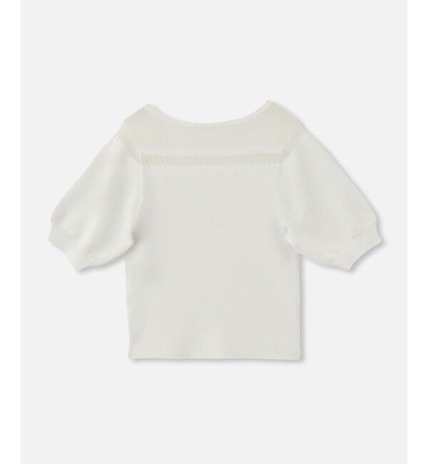 allureville「フィルミーデコルテプルオーバー」|ニット・セーター|