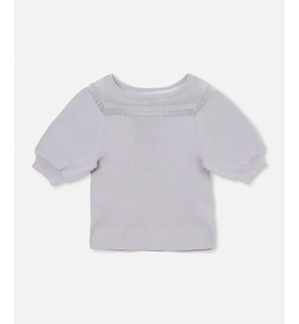 allureville「フィルミーデコルテプルオーバー」|ニット・セーター|