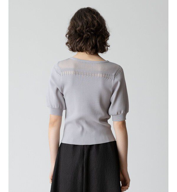 allureville「フィルミーデコルテプルオーバー」|ニット・セーター|