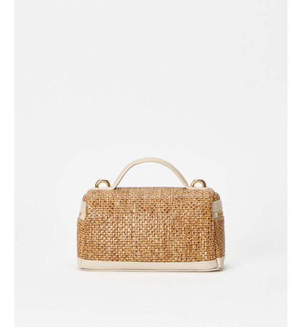 allureville「ラフィアコスメハンドバッグ」|ショルダー・メッセンジャー|