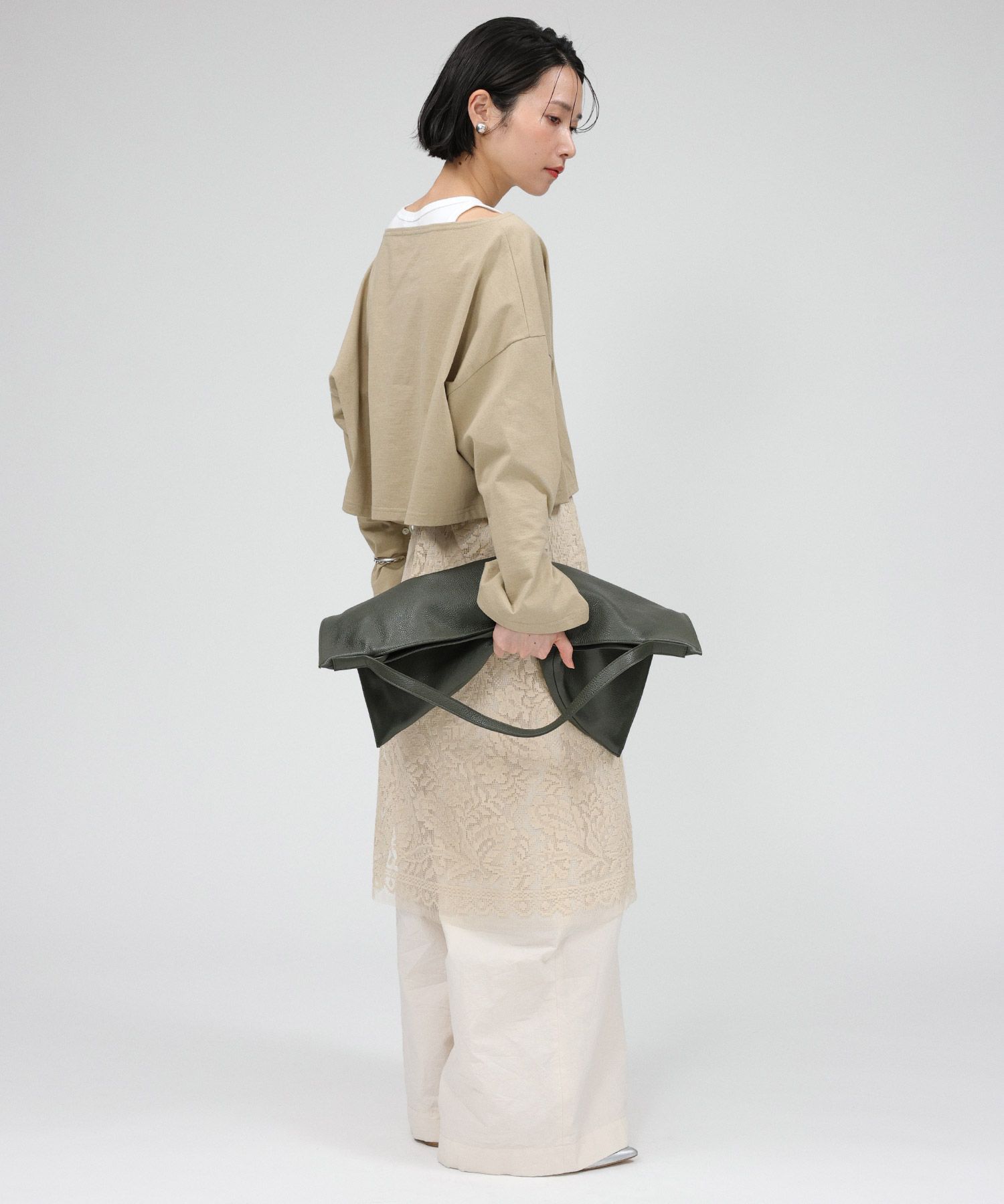 BABYLONE「ﾜｲﾄﾞｼｮｰﾄT/ﾀﾝｸｾｯﾄ」|Tシャツ・カットソー|