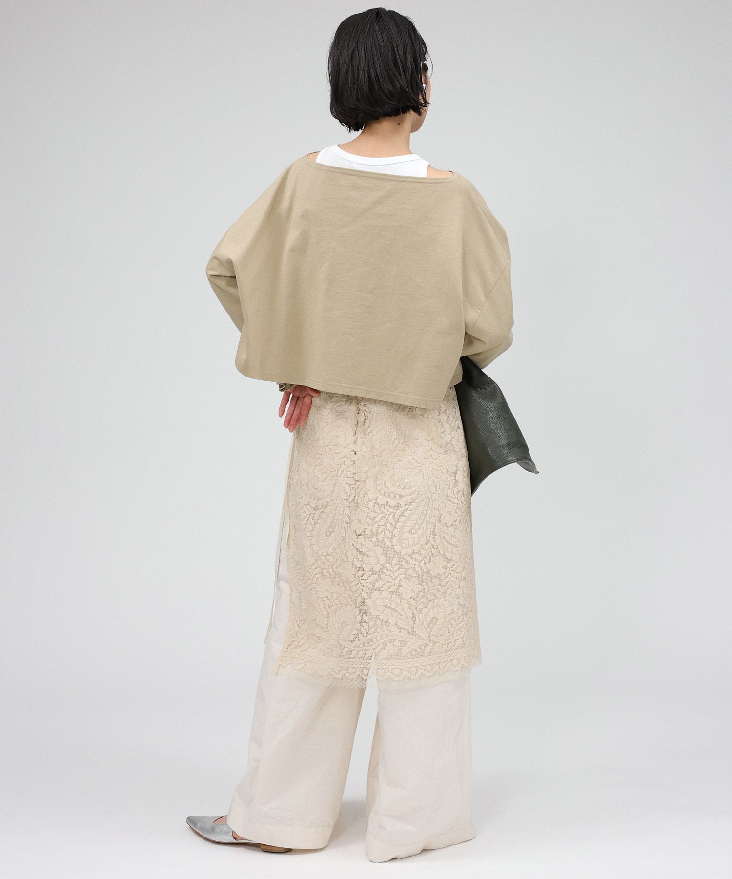 BABYLONE「ﾜｲﾄﾞｼｮｰﾄT/ﾀﾝｸｾｯﾄ」|Tシャツ・カットソー|