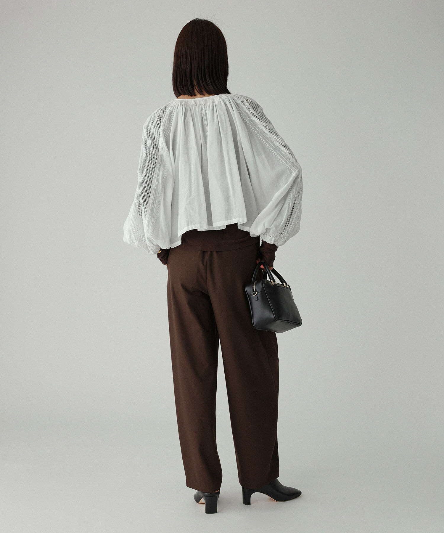 BABYLONE「インドレースドッキングブラウス」|シャツ・ブラウス|