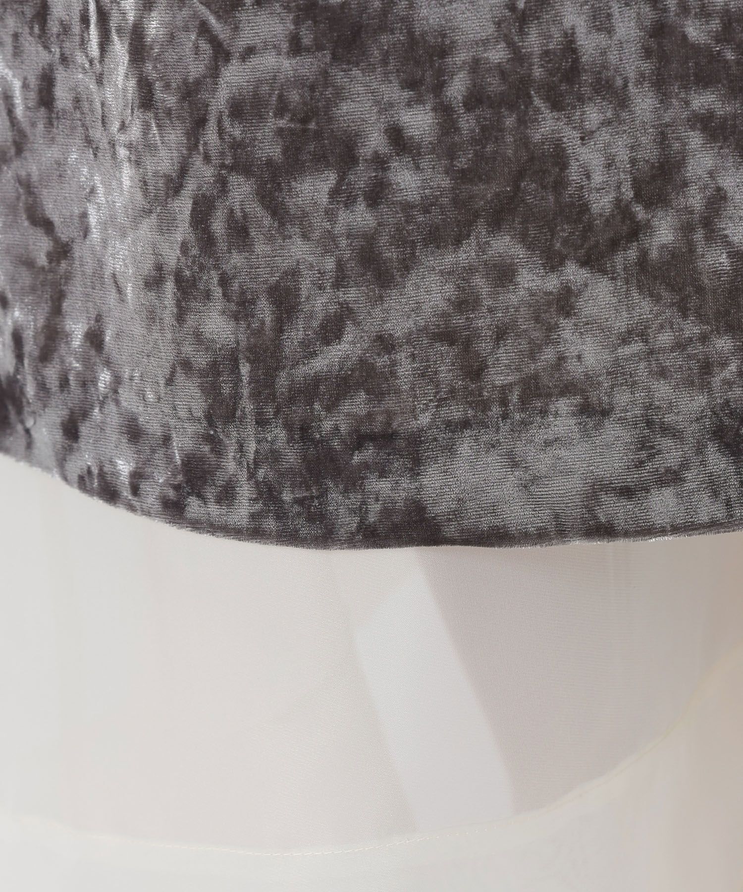 BABYLONE「ベロアレイヤードスカート」|スカート|