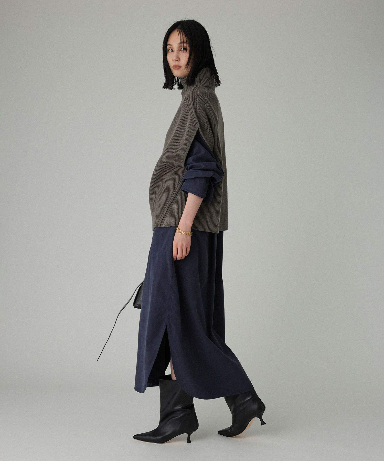 BABYLONE「ワークシャツワンピース」|ワンピース|