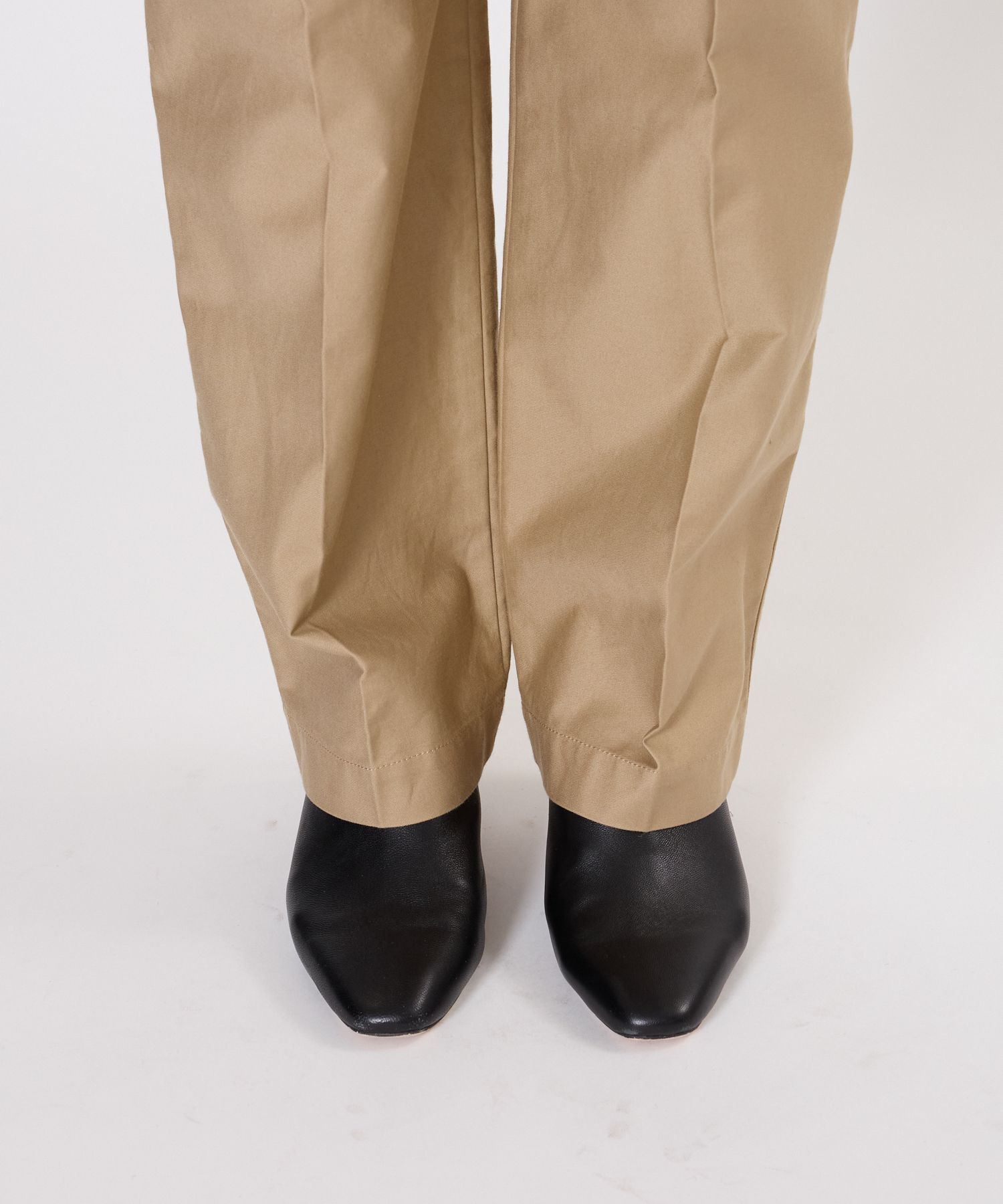 BABYLONE「【柳橋唯さんコラボアイテム】ハイウエスト2WAYチノ」|チノ|