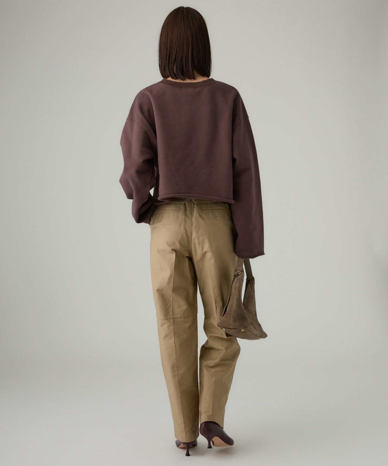 BABYLONE「【柳橋唯さんコラボアイテム】ハイウエスト2WAYチノ」|チノ|