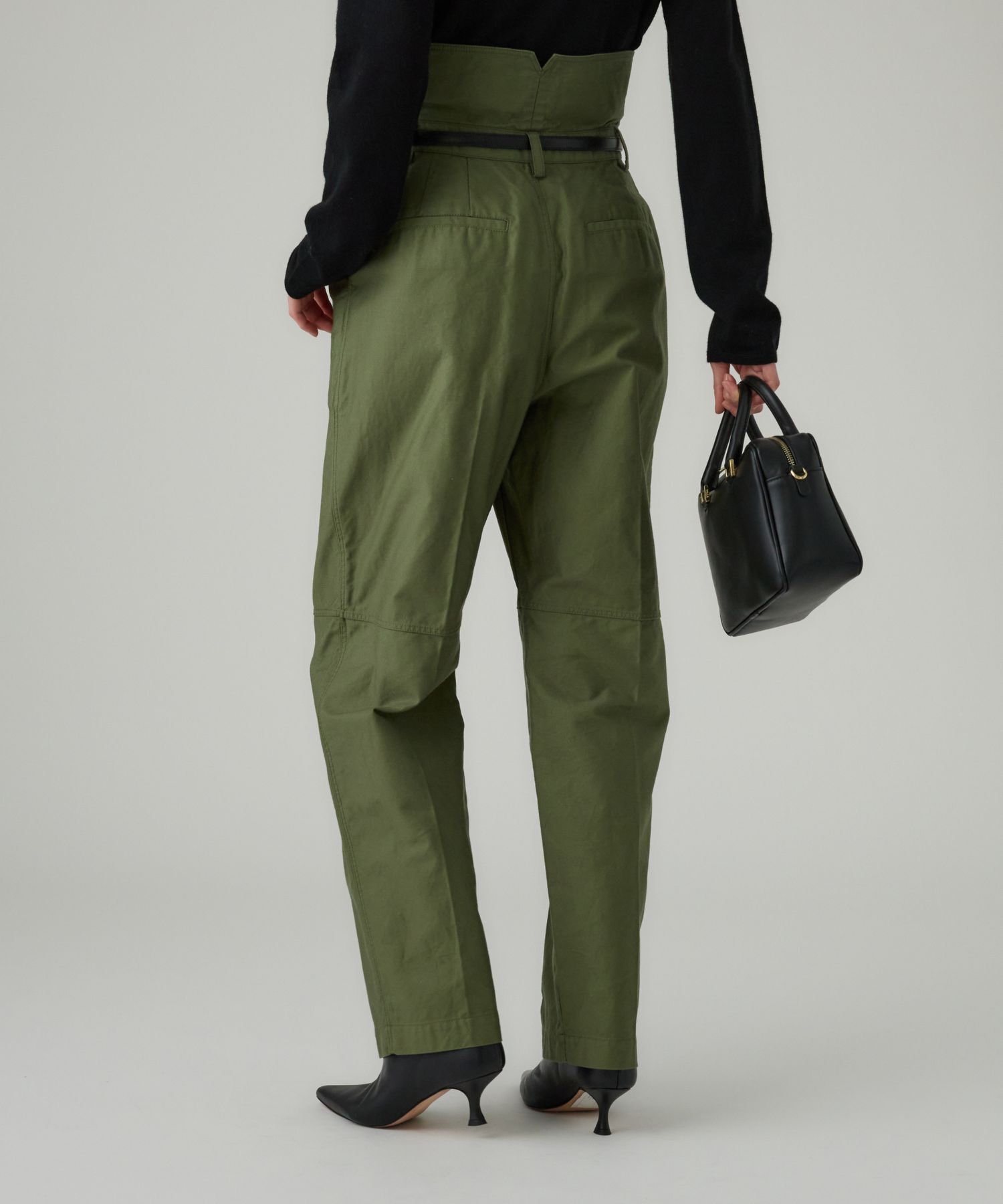 BABYLONE「【柳橋唯さんコラボアイテム】ハイウエスト2WAYチノ」|チノ|