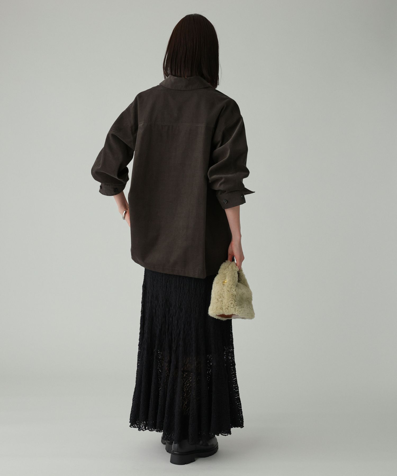 BABYLONE「コットンコーデュロイシャツ」|シャツ・ブラウス|