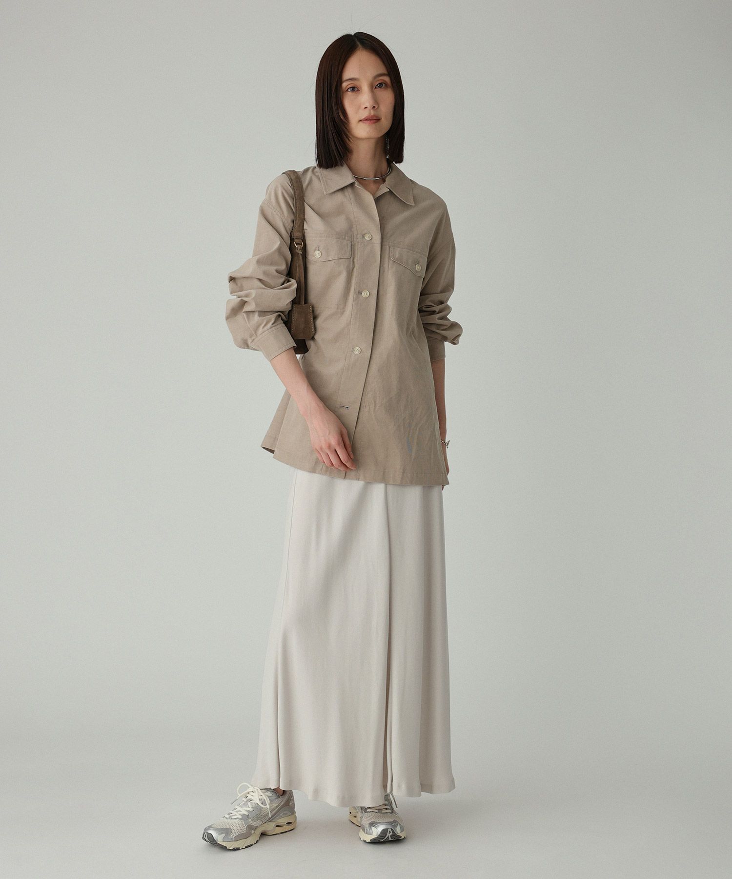 BABYLONE「コットンコーデュロイシャツ」|シャツ・ブラウス|