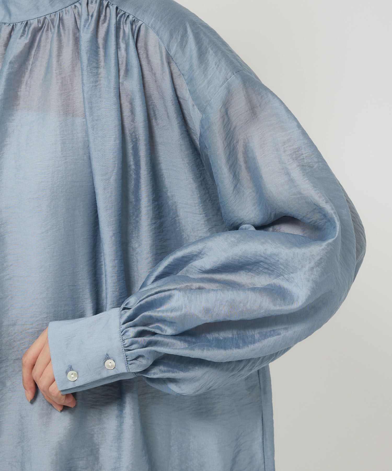 BABYLONE「シアーフリルブラウス」|シャツ・ブラウス|