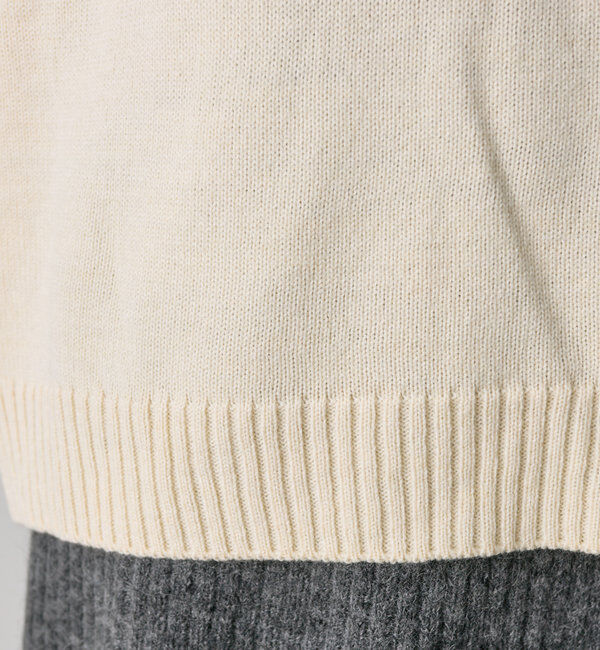  「【手洗いOK】ハンドウォッシャブルニットパーカー」|ニット・セーター|