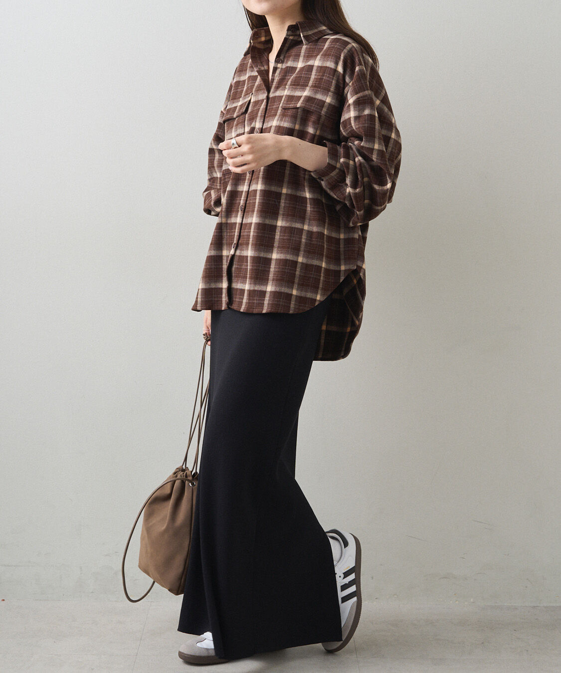  「《新色登場！/リバイバル》【-3kg見え / Du noir】ナロースカート」|スカート|